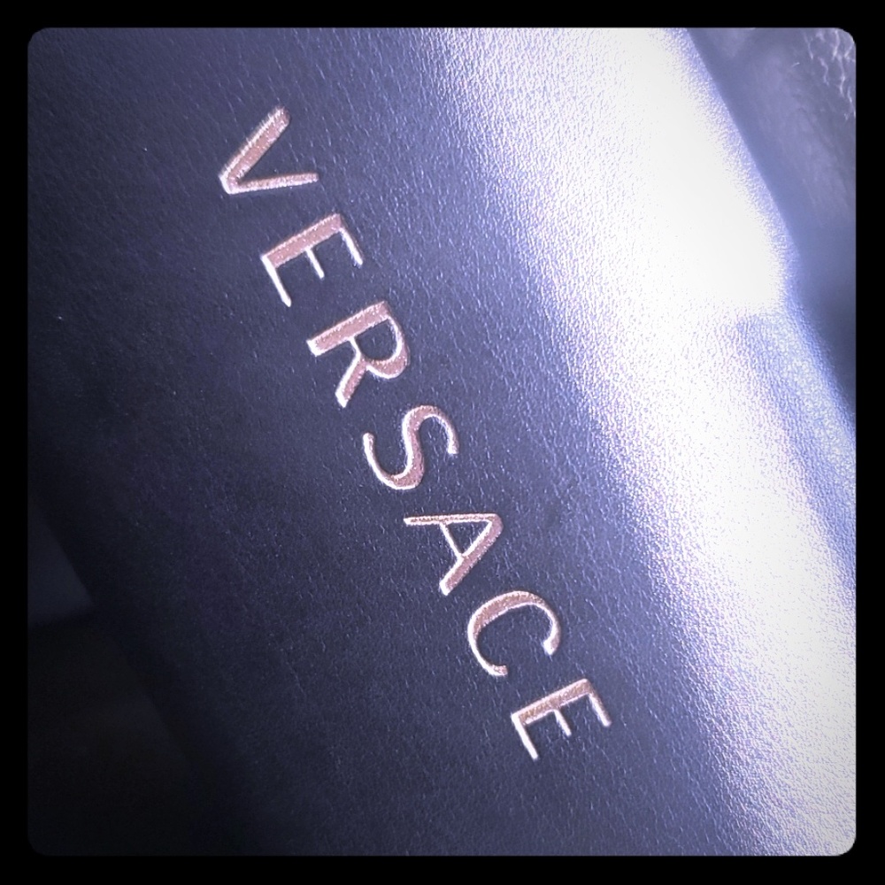 Versace Square Pop Chic 60mm Sunglasses Black